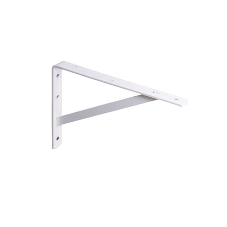 Knape & Vogt Knape & Vogt White Steel Bracket N/A Ga. 16 in. L 600 lb 208 WH 400